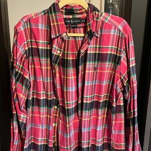 Ralph Lauren pink flannel